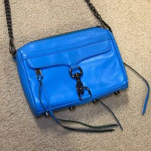 Rebecca Minkoff Mini MAC Crossbody - Twilight Blue